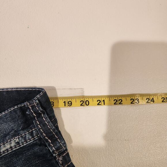 Silver Mens Indigo Medium Wash Gordie Straight Leg Relaxed Fit Jeans Size 34x32 - Picture 10 of 14